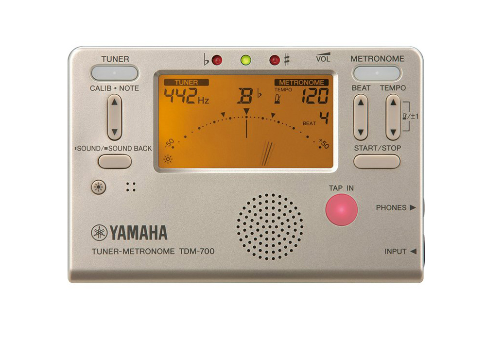 ヤマハ チューナーメトロノーム TDM-700GM マイクセット｜ 管楽器専門