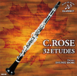 CD 「ローズ クラリネットのための32の練習曲」