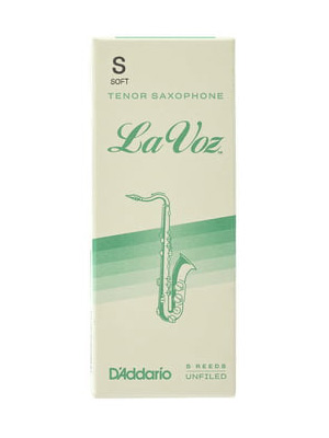 La Voz Baritone Saxophone Reeds 5 Pack Medium 